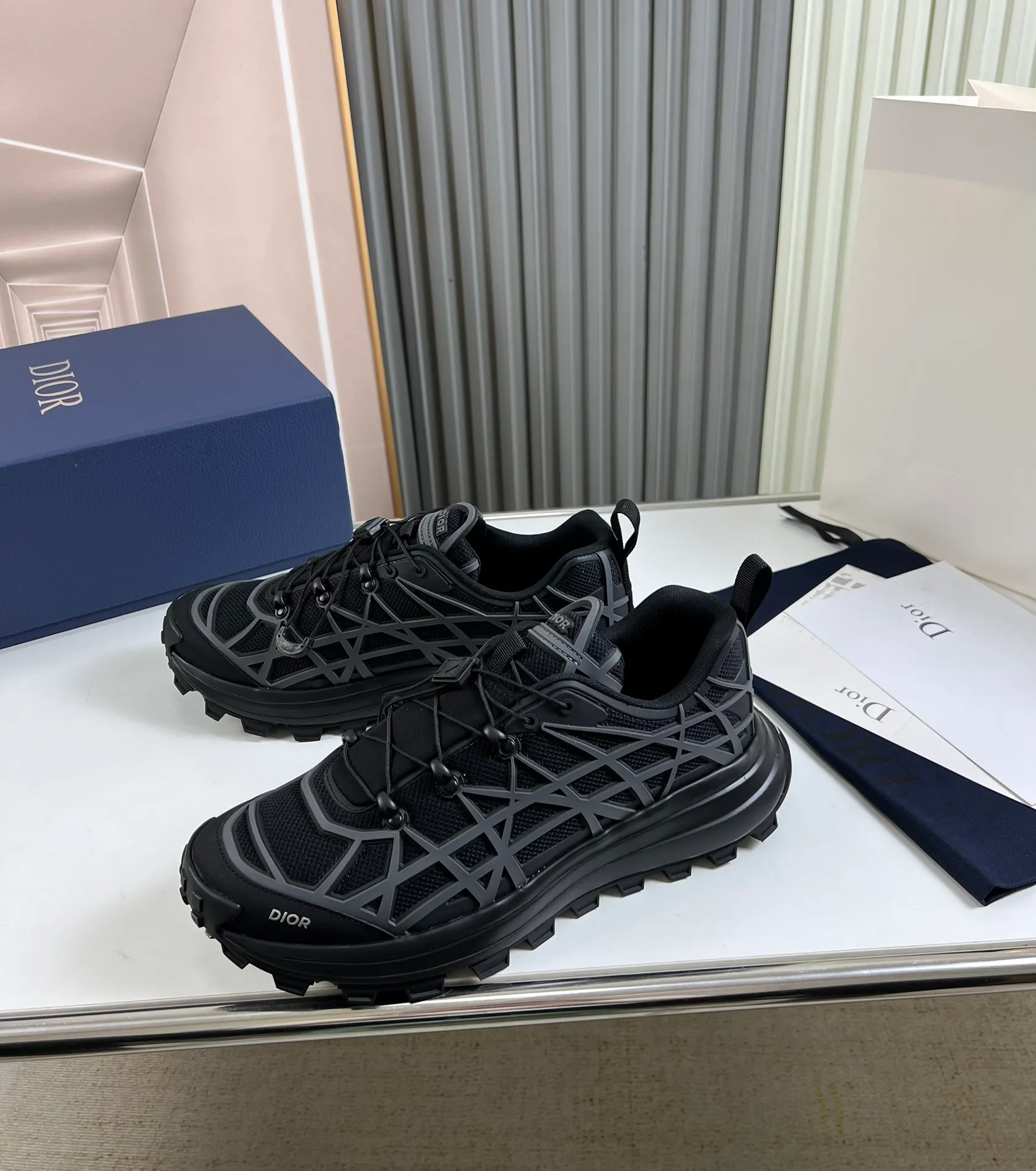 Men's men's shoes 💰640💰 Dior. The latest hot sale 🔥Official website 1:1 replica ⬆️Imported mesh technology, comfortable mesh lining 38-45 (45 customized, non-returnable)